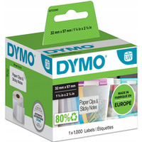 Etykiety DYMO 57x32 biaa rnego przeznaczenia S0722540